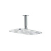 HansGrohe Raindance New - Horná sprcha E 360 Air 1jet s prívodom od stropu 100 mm, chróm 27381000