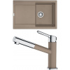 Set Franke G193 (dřez MRG 611 Kašmír + baterie FC 3055.424 ORBIT Chrom/Kašmír) 114.0650.616