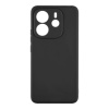 Zadný kryt OBAL:ME Matte TPU pre Xiaomi Redmi Note 14 4G, čierna