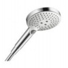 HansGrohe Raindance Select S - Ručná sprcha 120, EcoSmart 9 l/min, 3 prúdy, biela/chróm 26531400