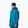 Hybridná bunda The North Face Summit Casaval Hybrid Hoodie dusk blue