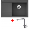 Sinks RIM 780 P Titanium + Mix 3 P GR G6472