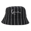 Karl Kani KK Signature Pinstripe Bucket Hat 7015468 (183661) RED OSFM