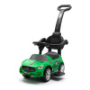 BABY MIX Detské odrážadlo so zvukom a vodiacou tyčou RACER zelené 65x45x84 zelená