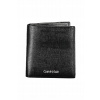 Peňaženka - Calvin Klein Peňaženka Prírodná koža Čierny minimalizmus Trifold 6cc/minca - Pánsky produkt („Calvin Klein Black Men's Wallet“ - Ko)