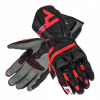 Motocyklové rukavice Rebelhorn ST Long Black/Grey/Flo Red veľ. 4XL