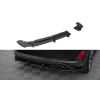 Maxton Design Racing durability spoiler pod zadní nárazník pro Ford Fiesta ST Mk8, plast ABS bez povrchové úpravy, s červenou linkou SLEVA 5%