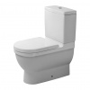 Duravit Starck 3 - Stojace kombi WC, 4,5 l, 360 x 655 mm, biele 0128090064