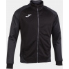 Joma Tréningová mikina ESSENTIAL II JACKET BLACK-ANTHRACITE Veľkosť: 3XS