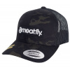 Meatfly MF Logo Trucker Black Multicam one size