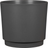 Scheurich Kvetináč Plano Nero - Ø 18 cm