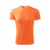 Detské rýchloschnúce tričko Malfini Fantasy 147 - veľkosť: 134, farba: neon mandarine