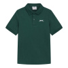 Slazenger Plain Polo Shirt Junior Dark Green 13 Years