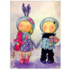 TSvetnoy, LE048e, Diamond painting - diamantové maľovanie, 30 x 40 cm, Anna a Mark
