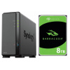 Synology DiskStation DS124 8TB server Toshiba Performance X300 NAS