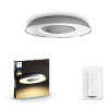 Philips Hue 8719514341333 LED stropné svietidlo Still 1x32W | 2400lm | 2200-6500K - White Ambience, stmievateľné, diaľkový ovládač, Bluetooth, šedá