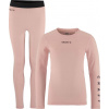 Dětský funkční set CRAFT CORE Warm Baselayer - růžová Velikost: 158