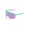 Slnečné okuliare 100% S3 Soft Tact Mint, HiPER Lavender Mirror Lens