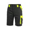 Canis CXS SIRIUS BRIGHTON pracovné kraťasy čierno žlté