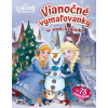 Vianočné vymaľovanky so samolepkami Ľadové kráľovstvo
