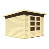 drevený domček KARIBU STOCKACH 4 (82980) natur LG1707
