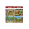Puzzle dino 48 dielikov a omaľovánky