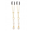 Taboom Tweezers with Pearls Gold