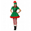 Kostým pre chlapca- Vianočný oblek cosplay elf 180 (Vianočné elf cosplay obleky žien 180)