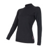 Dámske tričko dl.rukáv SENSOR DOUBLE FACE čierna XS