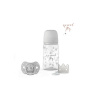 SUAVINEX SADA 270ml + CUMLÍK FYZIOLOGICKÝ 0/6M + KLIP JOY STRIEBORNÁ