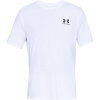 Tričko Under Armour Sportstyle Left Chest SS WHT 100 L