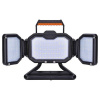 Solight LED reflektor 30W, přenosný, nabíjecí, 3000lm, oranžovo-černý WM-30W-RE