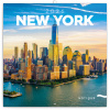 NOTIQUE Poznámkový kalendář New York 2026, 30 x 30 cm