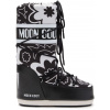 zimné topánky MOON-BOOT ICON FLOWER Black/White 35/38 + doprava zdarma