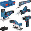 Bosch Professional 5 tool KIT plus GBA plus GAL plus XL-Boxx 0615A0017C sada nářadí univerzální 10dílná