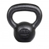 Liatinový kettlebell HMS KZG04 4 kg, čierny