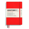 LEUCHTTURM1917 Medium A5, Lobster, 123 S., linajkový zápisník