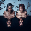 Nova Twins: Parasites & Butterflies / Blue/Clear Marble - Nova Twins, MARSHALL