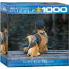 Puzzle EuroGraphics Chlapcův nejlepší přítel 1000 (Puzzle 1000 dílků)