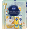 Nivea darčeková sada Box Tropical 2025 maska, sprchovací gél 250 ml, antiperspirant 150 ml