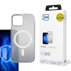 3mk ochranný kryt Frosty MagCase White pro Apple iPhone 12/12 Pro