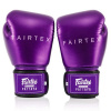 Boxerské rukavice Fairtex BGV22 Metallic – fialová 14oz