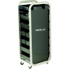 Label.m Black Stylist Trolley ( čierny ) - Kadernícky vozík 1 ks