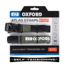 Batožinové popruhy OXFORD Atlas B-Clip, 2ks (zelená, 26 mm x 2 m) _