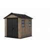 Záhradný domček Keter Apex 7,5 x 7 Ashwood, s podlahou