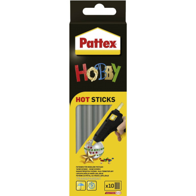 Lepiacej tyčinky PATTEX Hobby Hot Sticks 11 mm / 10ks (9000100671408)
