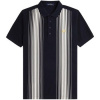 Fred Perry Tričká a polokošele Fp Ombre Stripe Shirt Modrá
