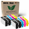 10x Atrament pre HP 364 XL DeskJet 3070a 3520 PhotoSmart 5510 5520 5524 B110a