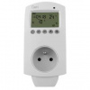 Termostat Geti GRT08, Wi-Fi, do zásuvky (GRT08) biely