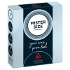 Mister Size Mister Size 60mm pack of 3 kondomy